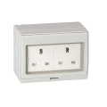 Saipwell Hot Vente Nouveau Design 250V / 13A Electrical 2 voies Socket imperméable au Royaume-Uni